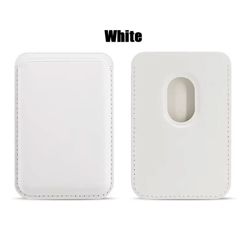 Magnetic Leather Card Wallet For iPhone & Samsung